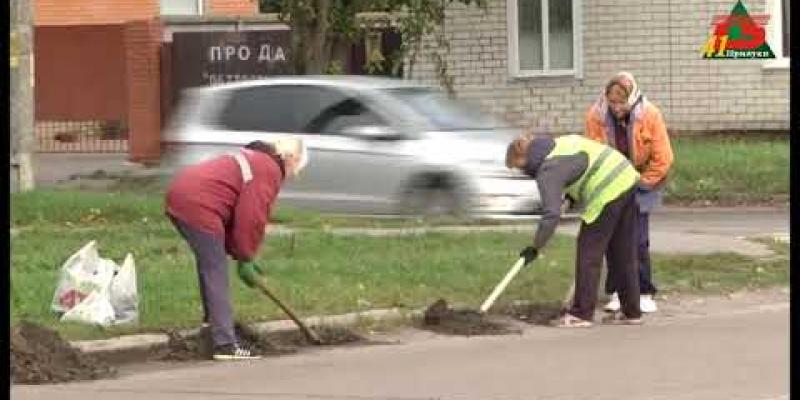 Вбудована мініатюра для Безробітні на Прилуччині допомагають комунальникам.